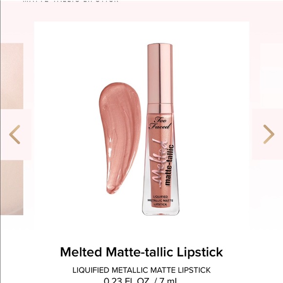 Too Faced Other - 🎁Too Faced Melted matte-tallic!